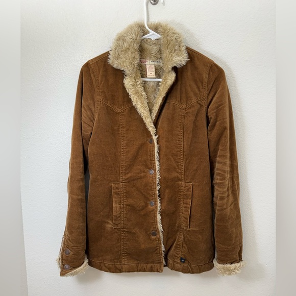 Abercrombie & Fitch Jackets & Blazers - Abercrombie & Fitch Y2K Sherpa Lined Jacket XS
